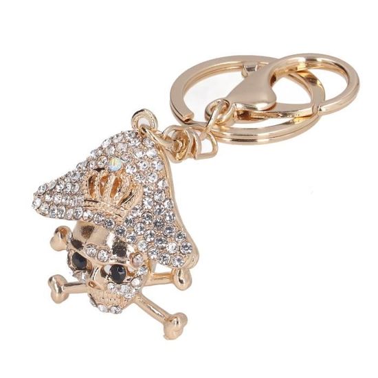 Porte-clés De Toilette En Forme De Crâne Cool, Pendentif De Sac à Main