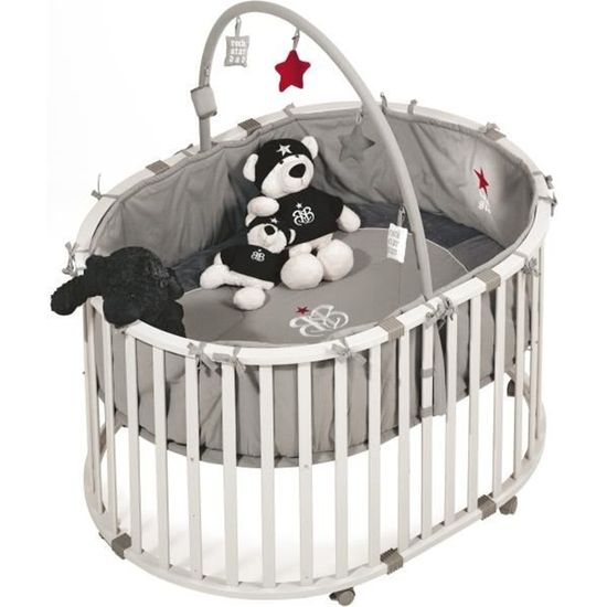 Roba Ensemble De Parc De Jeu Ovale Rock Star Baby 1 Cdiscount Puericulture Eveil Bebe