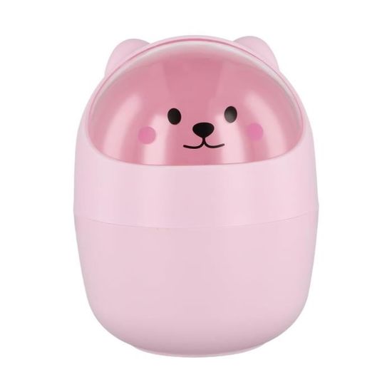 MINI POUBELLE DE Bureau Avec Couvercle, Poubelle De Comptoir Pour Salon