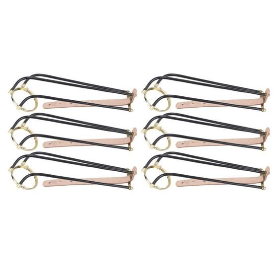 YIN Piste De Rail De Table De Billard 6 Pièces Table De Billard Poche