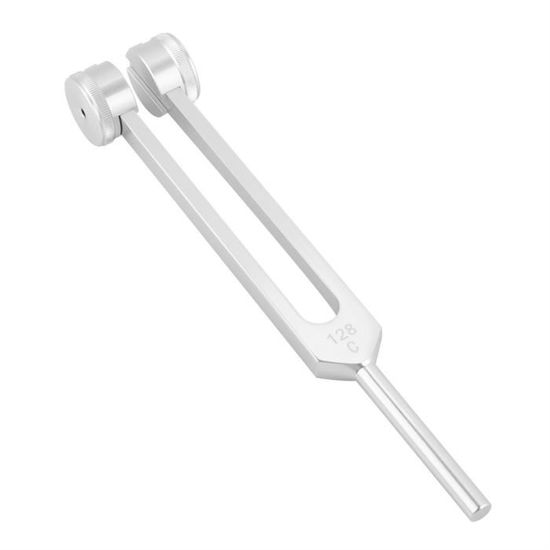 Diapason Medical Diapazon En Alliage D'aluminium Avec Sac De Rangement Et Marteau Diapason 128hz Thérapeutique