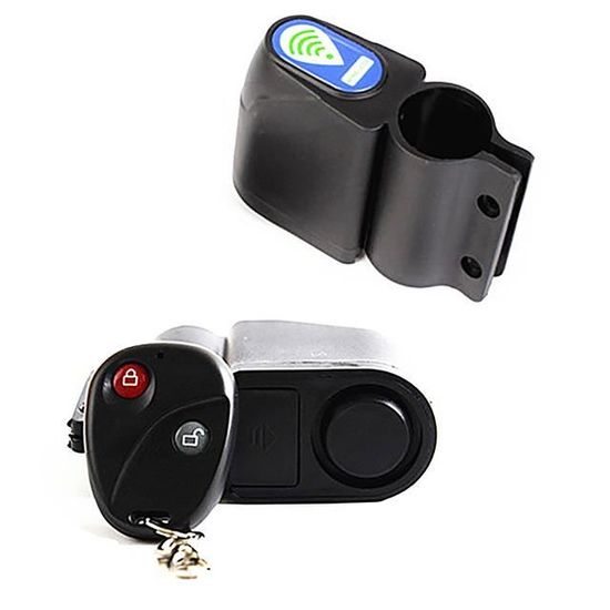 ONVIAN Alare antivol sans fil 113 dB pour oto, vélo, alare de sécurité, alare de sécurité ONVIAN Alare antivol sans fil 113 dB pour oto, vélo, alare de sécurité, alare de sécurité
