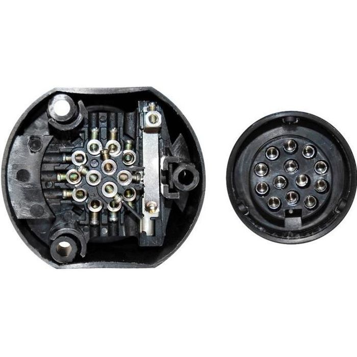 Prise femelle pour remorque TFA Auto 88005 [ - prise femelle 13 pôles] plastique 1 pc(s)