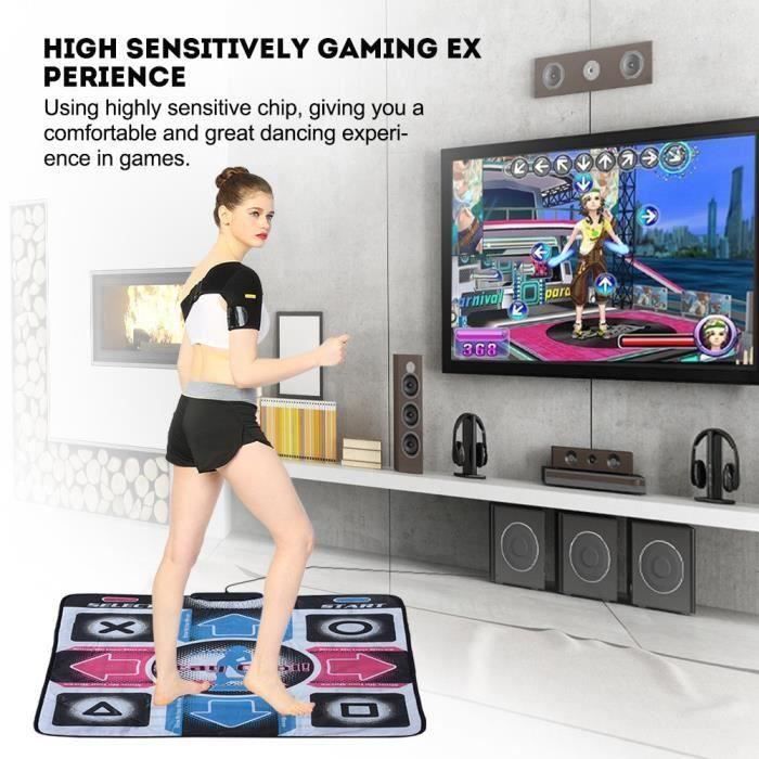 Tapis de danse Jouet Tapis de musique portable Tapis de jeu antidérapant USB