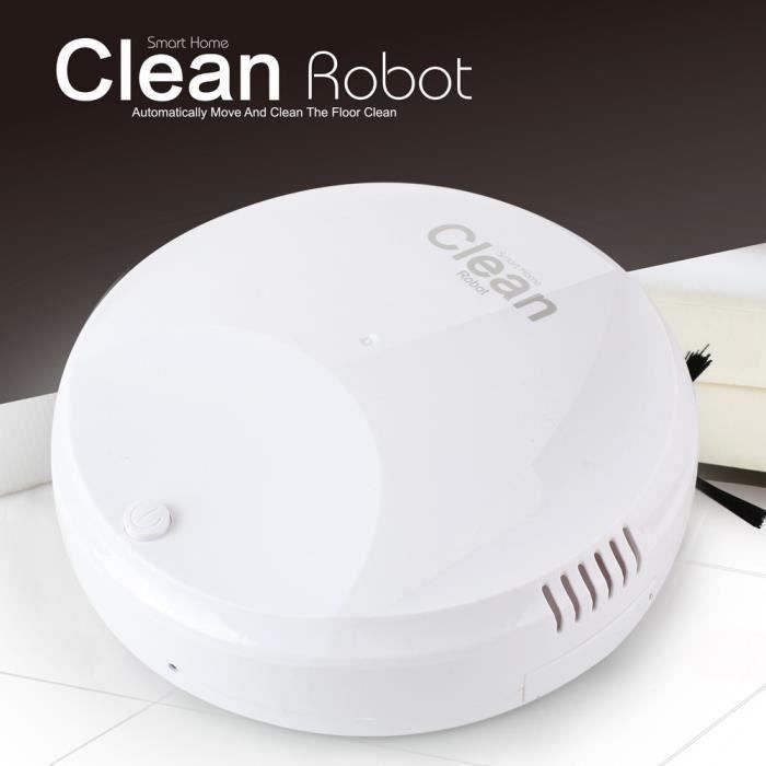 Vide rechargeable automatique intelligent Robot Nettoyeur de bord de nettoyage d'aspiration Sweeper_qi992 A30631