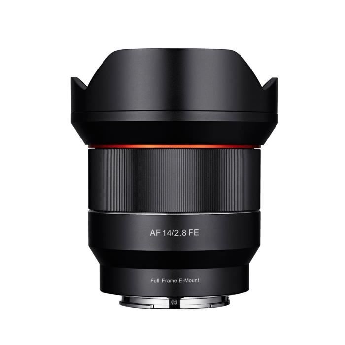 SAMYANG AF – Objectif pour Sony FE (14 mm f2.8, AS IF UMC), noir