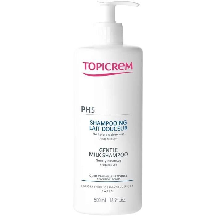 SHAMPOING Topicrem PH5 Shampoing Lait Douceur 500 ml1196