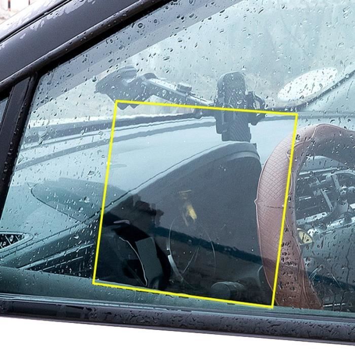 Visibilité,Film de protection Anti-buée pour rétroviseur de voiture,Anti-pluie,pour KIA Sid Rio Soul - Type 13.5x9.5cm -A