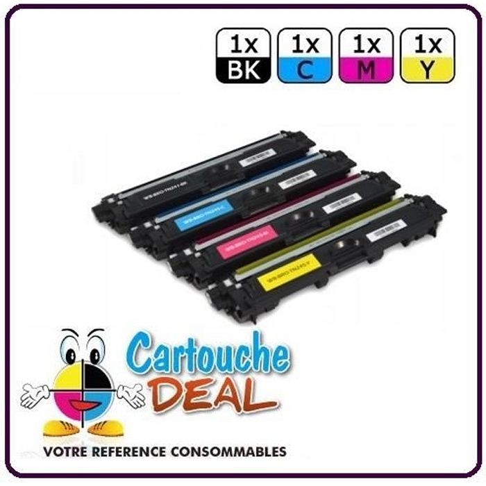 BROTHER TN241 TN245 DCP DCP 9020CDW HL 3140CW 3150CDW 3170CDW MFC 9120CN 9320CW Toner générique compatible
