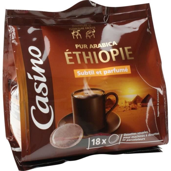 Lot de 18 Dosettes espresso - Ethiopie - 125 g