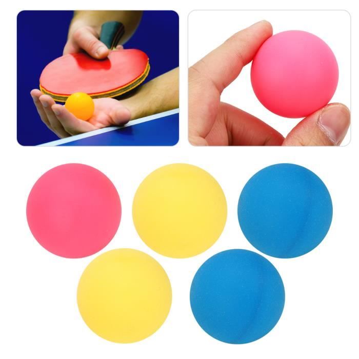 Jielwyshop 6Pcs-Jeu REGAIL Balles de Tennis de Table en Plastique ABS 3 Étoiles pour Sports Formation de Ping-Pong
