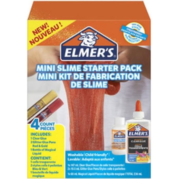 ELMER'S Slime kit -Spooky Slime Kit-, 8 piŠces 0,000000 Noir