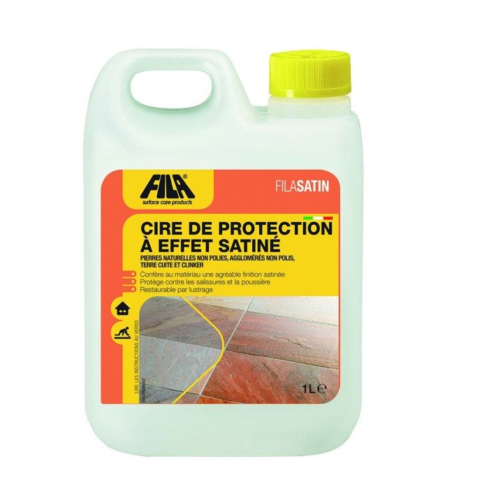 Cire de protection à effet satiné FILASATIN - Le Bidon de 5 Litres