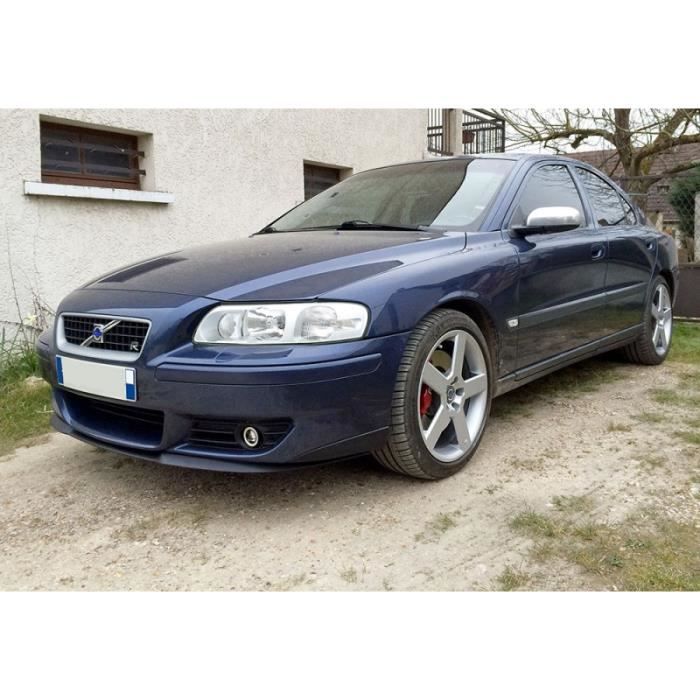 Pour Volvo S60 V70 Spoiler Lèvre Lame Inférieure Pare-Choc Avant Noir Mat 03-07