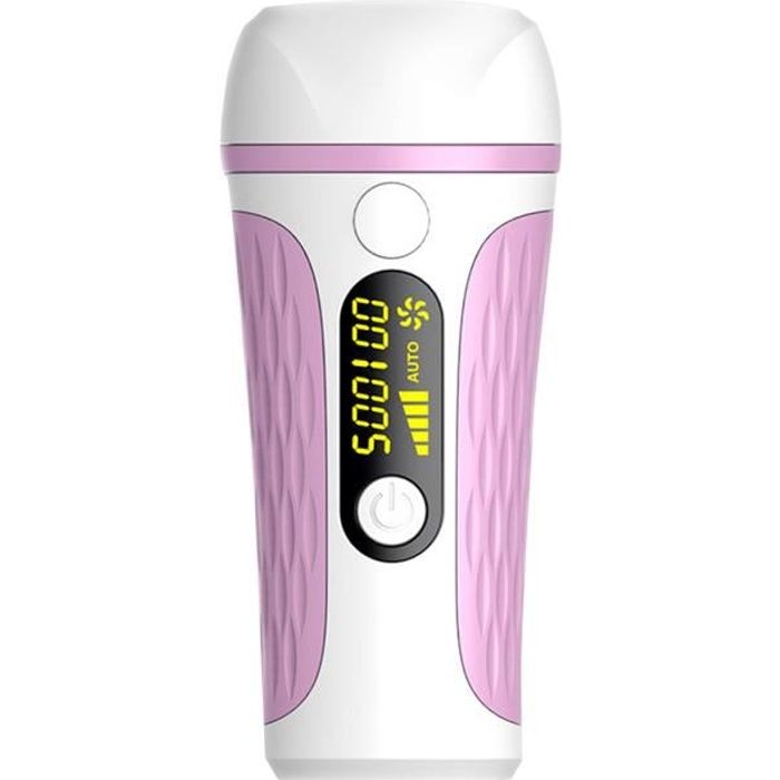 Épilateur à lumière pulsée IPL Épilation au laser avec 999,900 Flashes pour Femme et Homme 2 Modes 5 Niveaux