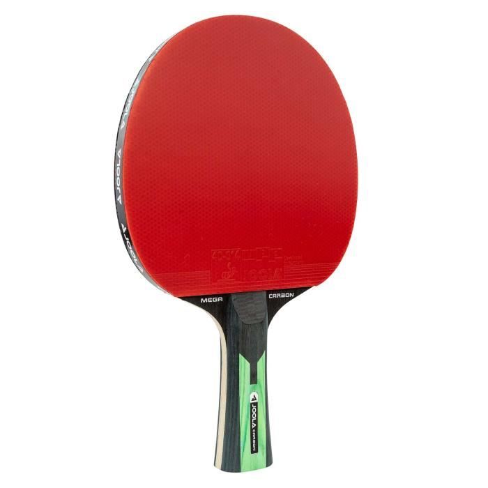 JOOLA Mega Carbon Raquette de tennis de table approuvée par l'ITTF pour les joueurs avancés - technologie Carbowood, éponge 2.0MM