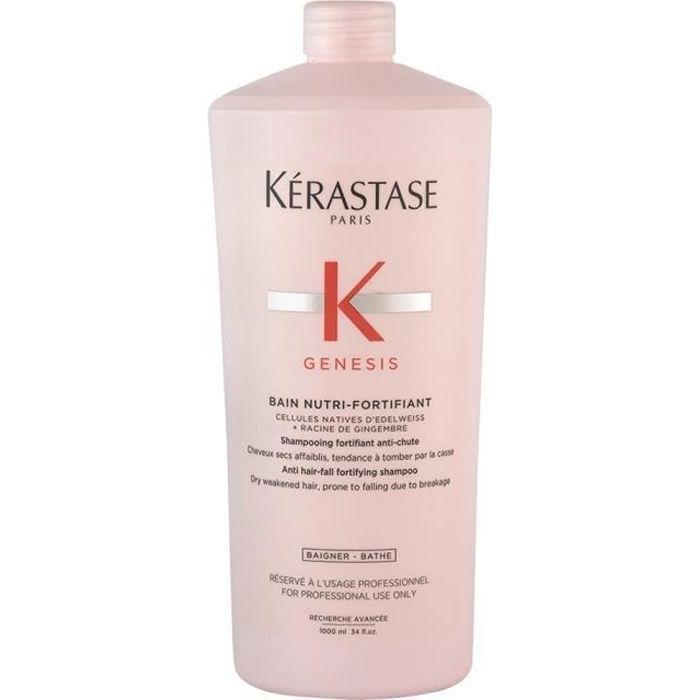 Kerastase Genesis Bain Nutri Fortifiant 1000ml - Shampooing Antichute