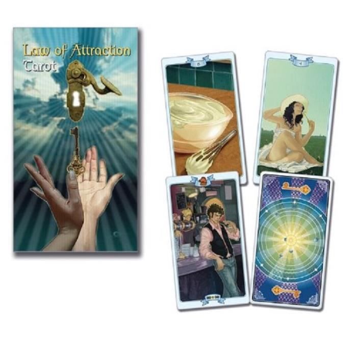 Tarot de la Loi de l'Attraction - 78 Cartes + Livret