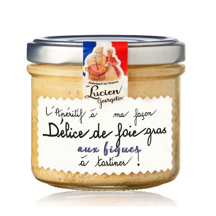 LUCIEN GEORGELIN Délice de foie gras aux figues - 100 g