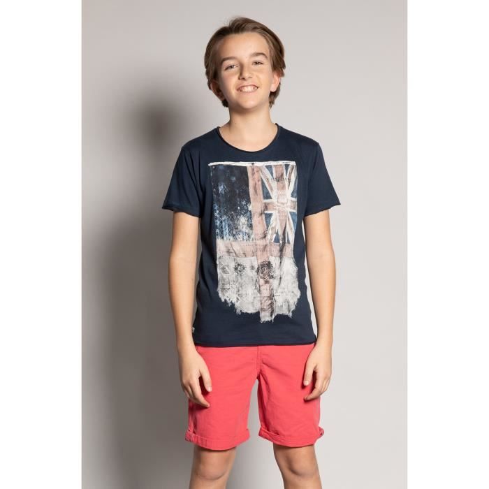 DEELUXE T-shirt avec drapeau FLAGY Night Blue