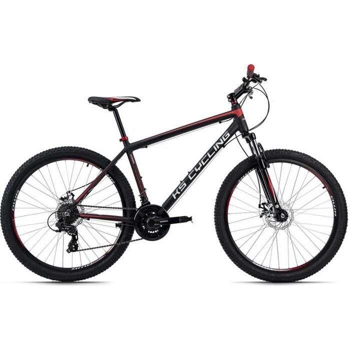 VTT semi-rigide 27,5- Xceed noir-rouge KS Cycling