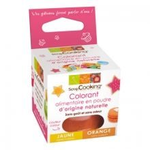 SCRAPCOOKING - Colorant alimentaire naturel orange