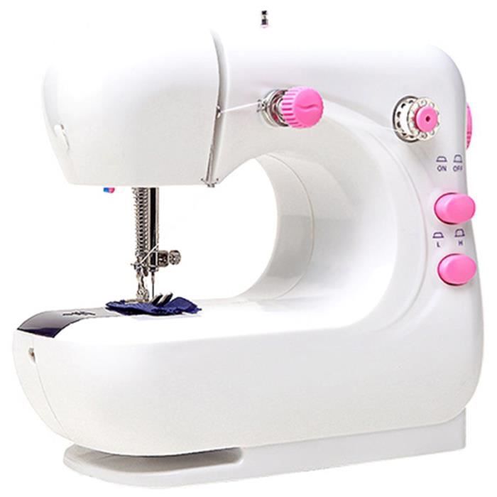 Mini Ordinateur De Poche Portable Machines À Coudre Point Coudre Couture Couture VÊTements Sans Fil Tissus Machine À Coudre Point