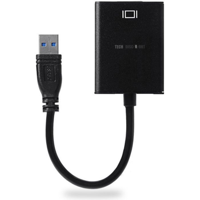 TD® Adaptateur USB 3.0 Convertisseur USB vers HDMI Adaptateur Audio Connectique informatique haute résolution