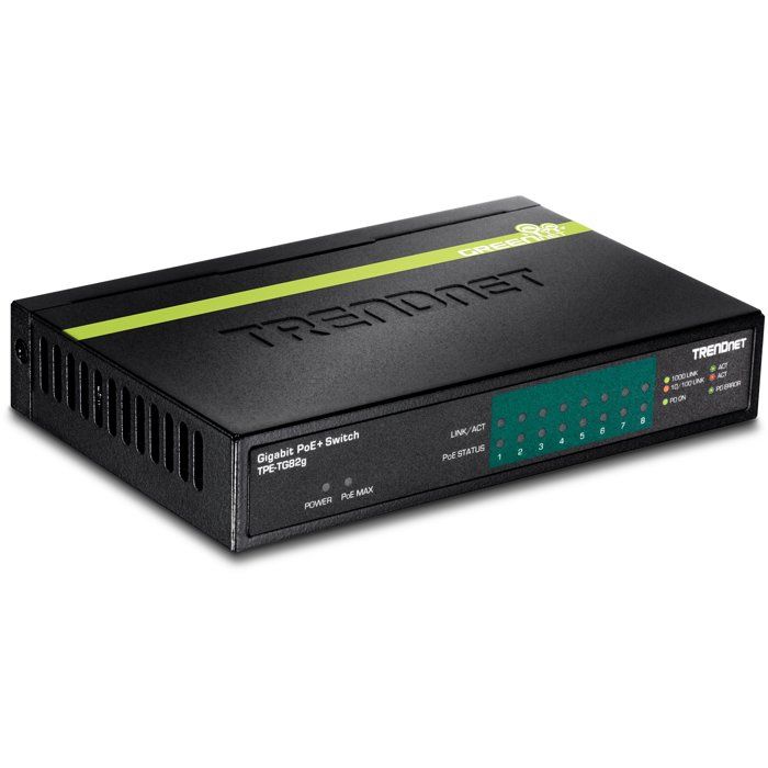 TRENDnet TEG-S82g - Switch 8 ports Gigabit GREENne