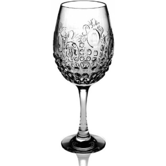 Lot de 6 verres à pied Calice en verre - 70 cl