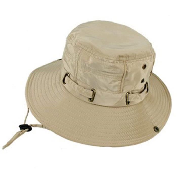 Chapeaux Homme Été Pliable Polyester Matériel pour Camping et Randonnée@M2575