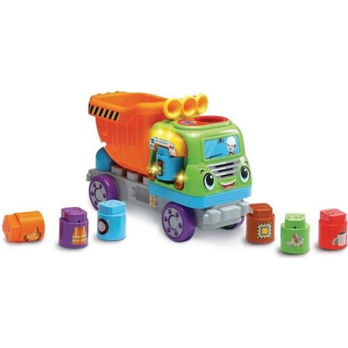 VTECH - 609705 - Mon Camion Benne des Découvertes