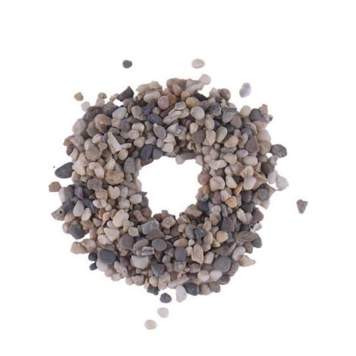 2 sacs en pierre naturelle ornements exquis galets pour jardin d'aquarium BUFFET - BAHUT - ENFILADE