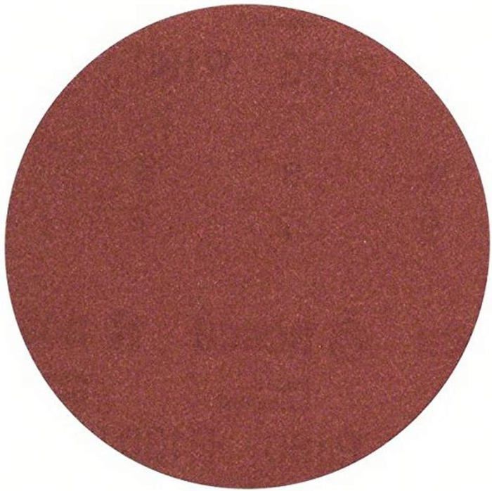 Bosch Accessories 2609256B21 Feuilles Abrasives Pour Ponceuses Vibrantes 115 X 230 Système Auto Agrippant 14 Trous Grain 80 Lot De 10 Feuilles