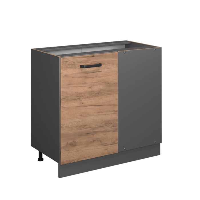 Meuble dangle R-Line 86cm sans PT Chêne de force doré/Anthracite Vicco 37828