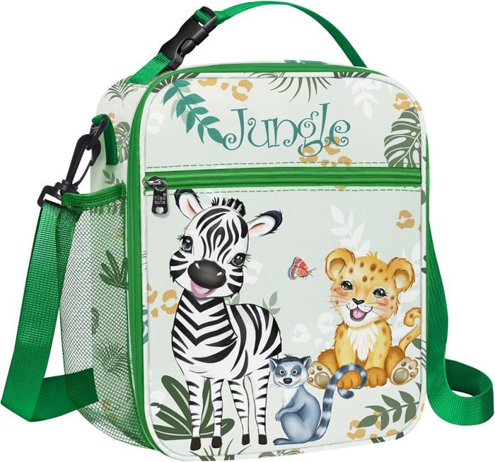 Sac Isotherme Licorne Pour Enfants - Lunch Box Portable 24x20x7 Cm Avec Compartiments - Garde Au Chaud/froid, Facile à Nettoyer