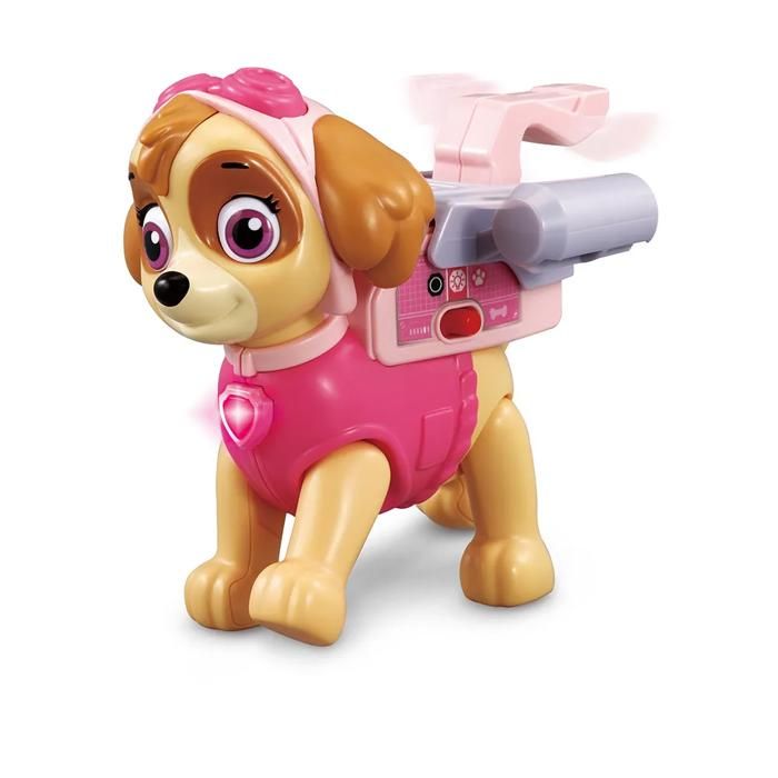 Animal interactif - VTech - Pat Patrouille Skye - Rose - Pup Pack reconnaît outils - 2 modes de jeu