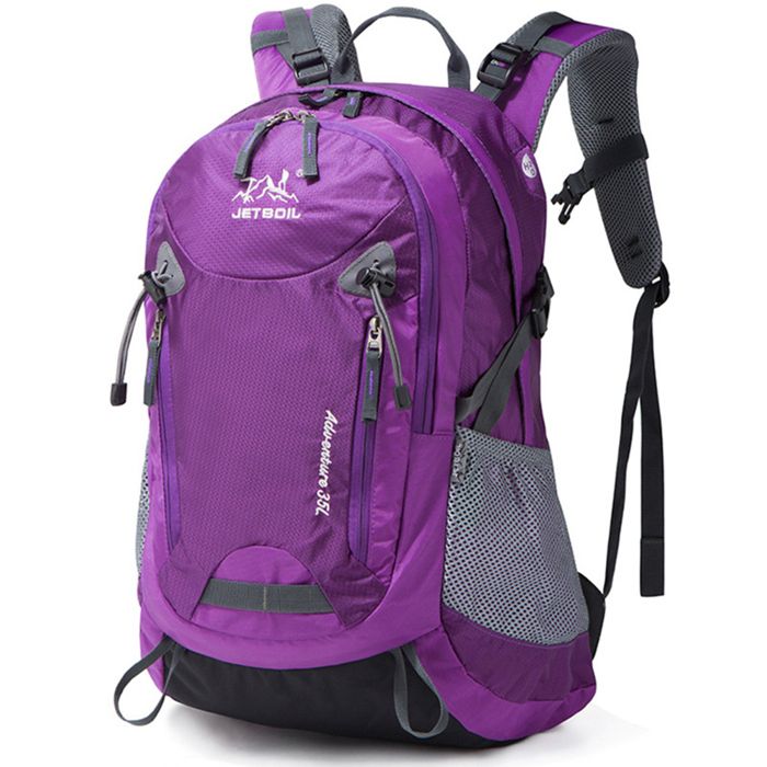 Sac dalpinisme sac de sport sac à dos de voyage étanche grande capacité violet