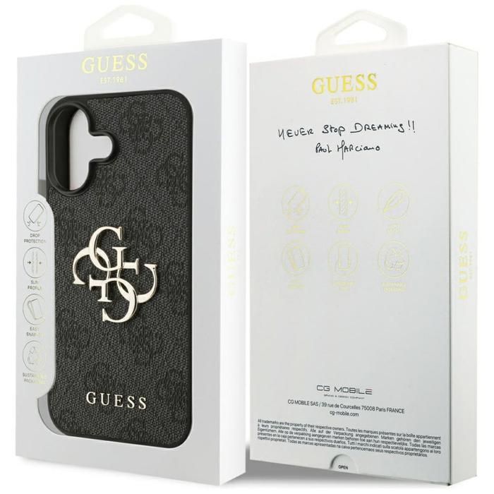 Guess 4G Big Logo Case for iPhone 17 6.3 GUHCP17S4GMGGR