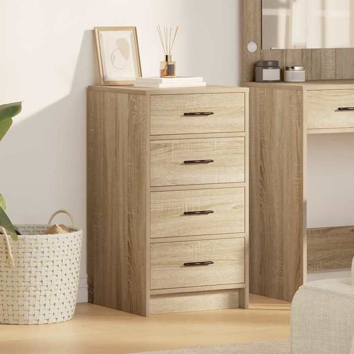 Buffet - Bahut/Commode couloir Marron Magnifique Buffet Chêne sonoma 40x41x75cm - bois dingénierie CL2759025