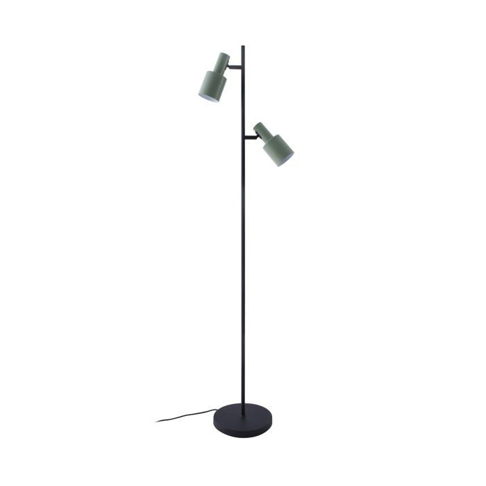 Lampadaire salon - Lindby - lampe sur pied - - 37 97 x 25 x 155 cm - vert noir Lampadaire salon - Lindby - lampe sur pied - - 37 97 x 25 x 155 cm - vert noir