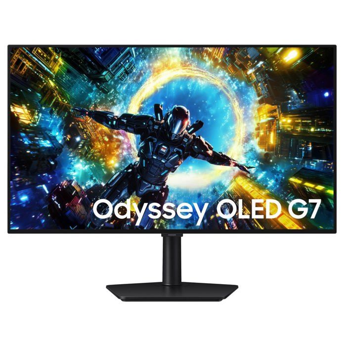 Écran PC Samsung G73SH 32 UltraHD 4K 330Hz OLED Ajustable en hauteur - vue 1