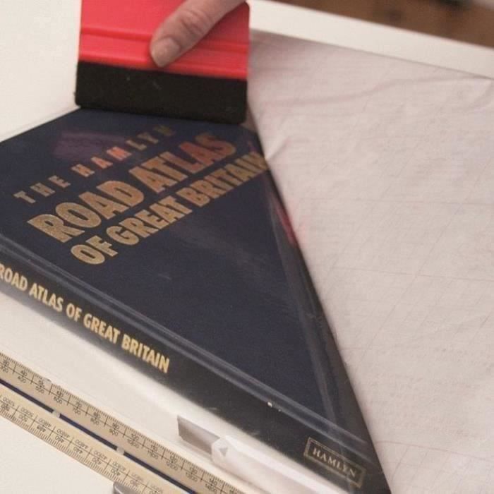 ALKOR - Adhesif uni transparent brillant 2mx45cm