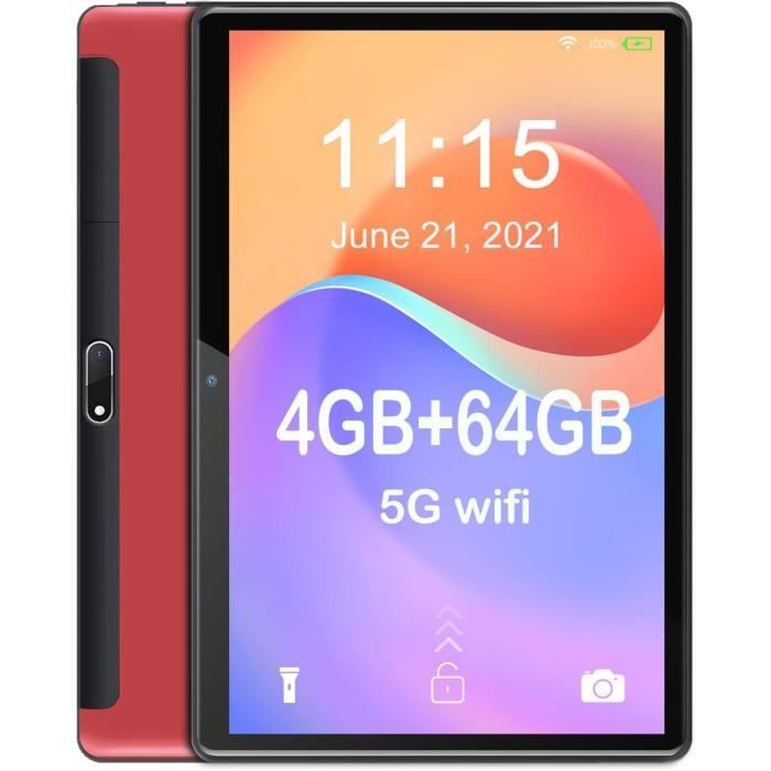 128G Tablette Tactile 10 pouces-5G-WiFi-4G + 64G / 128G Tablette-Android 11.0-Google play-Tape C-Ordinateur 2 En 1-Wifi-NETFILX
