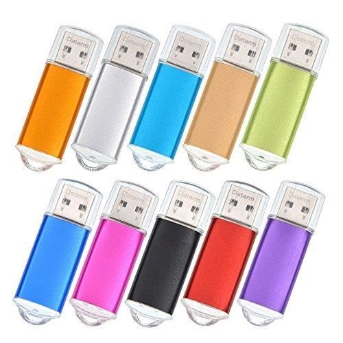 Lot de 5 Cles USB 4Go Multicolore Lecteur Flash Clé USB 2.0 4 Go pour  Ordinateur by Datarm