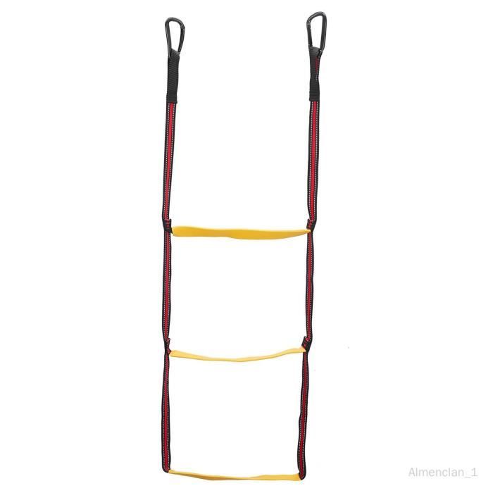 Echelle De Coupée En Corde Et Marche Plastique - LALIZAS