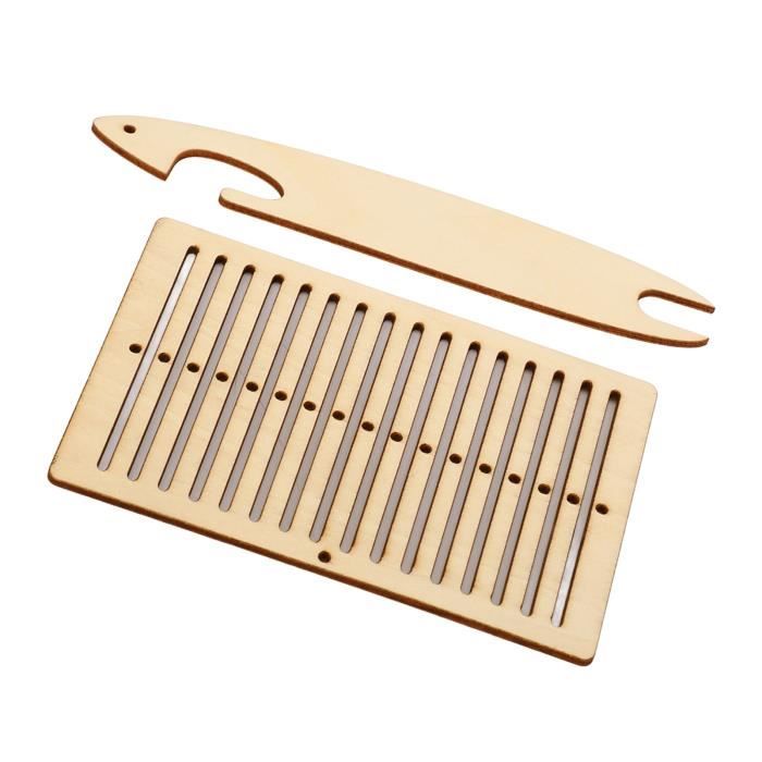 MagiDeal Cartes de Tissage en Bois Cartes de métier à Tisser