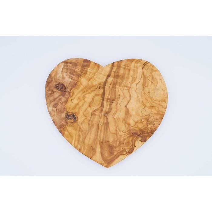 Planche à Découper En Bois D'olivier - Forme Sicile Artisanale