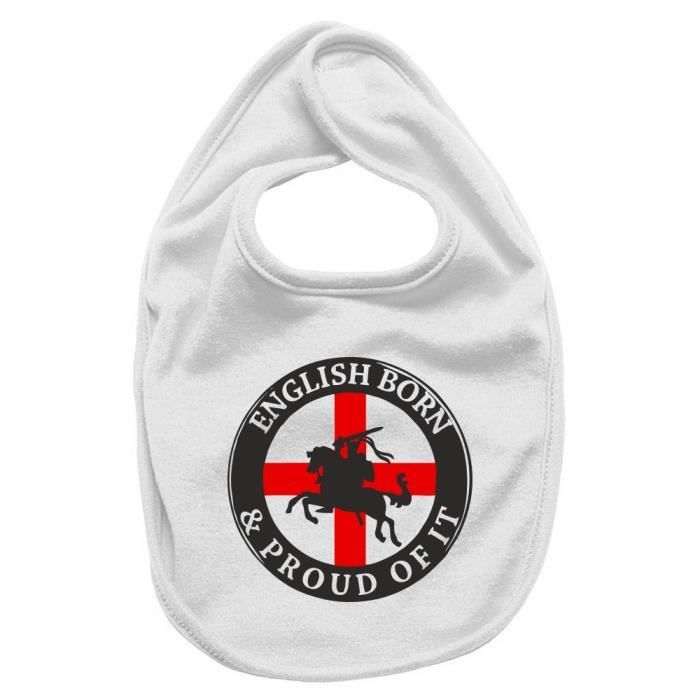 Bavette Bebe Blanc Oldeng English Born Proud Of It Cdiscount Pret A Porter Bavette Bebe Blanc Oldeng English Born Proud Of It Cdiscount Pret A Porter