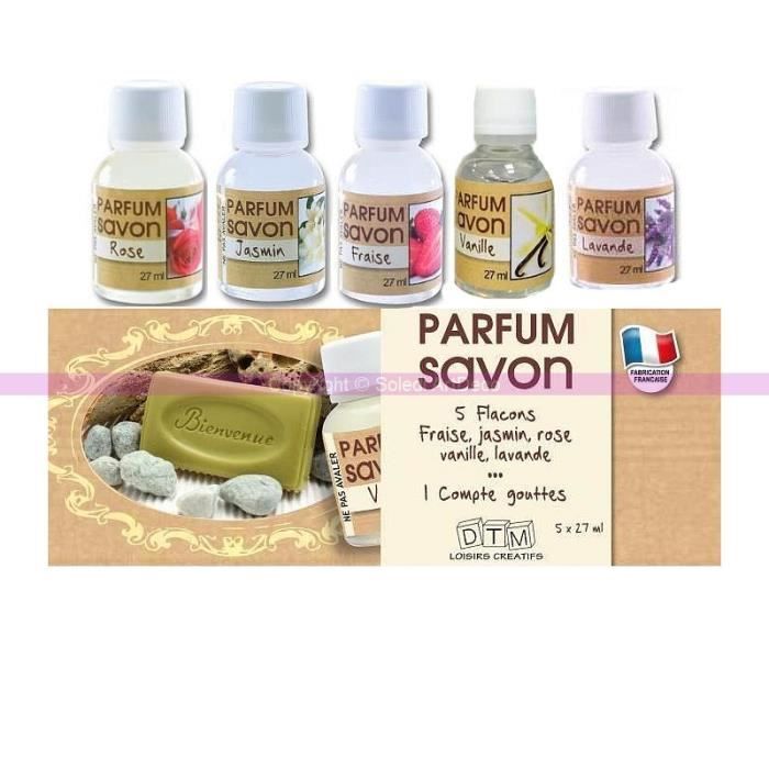 parfum pour savon